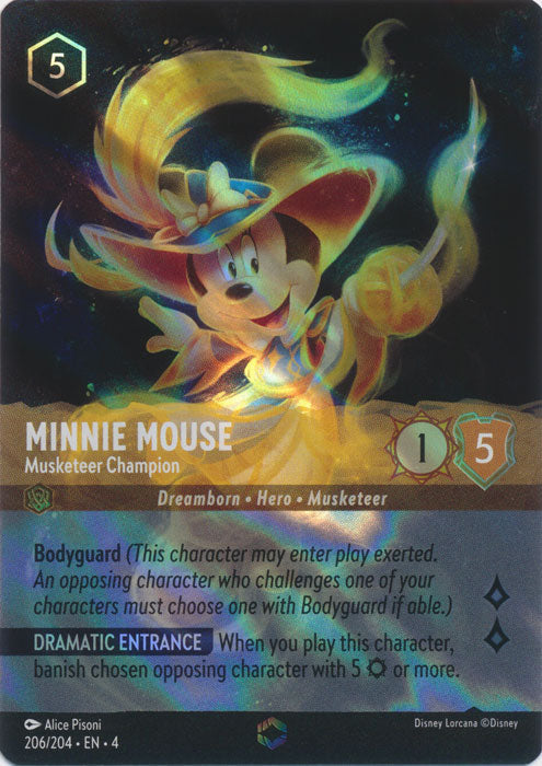 Minnie Mouse - Musketeer Champion [INK - #206]