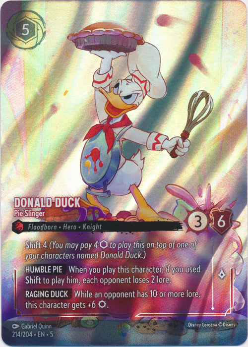 Donald Duck - Pie Slinger [SSK - #214]