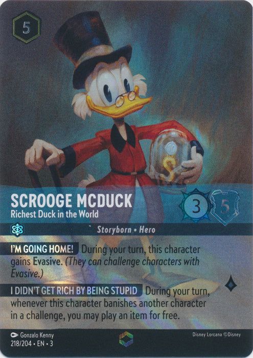 Scrooge McDuck - Richest Duck in the World [INK - #218]