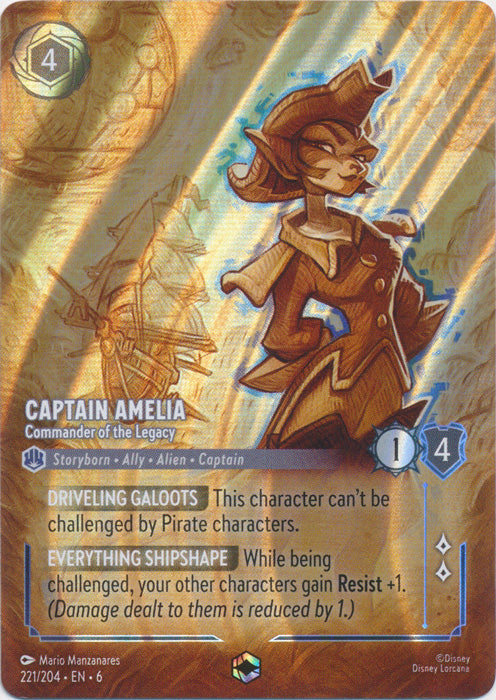 Captain Amelia - Commander of the Legacy [AZS - #221]
