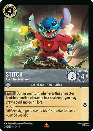 Stitch - Alien Troublemaker [8 - ROJ - #200]