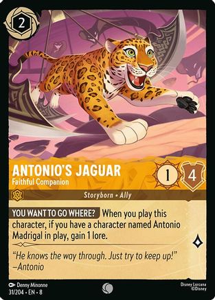 Antonio's Jaguar - Faithful Companion [8 - ROJ - #031]