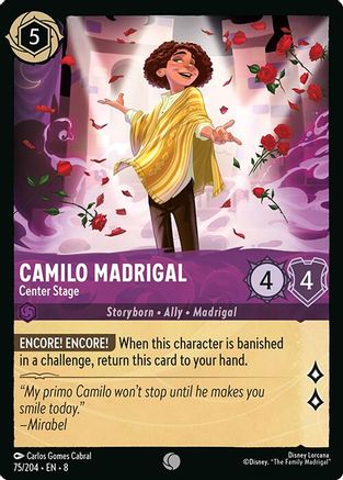Camilo Madrigal - Center Stage [8 - ROJ - #075]