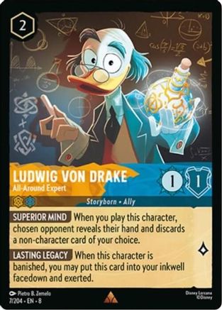 Ludwig Von Drake - All-Around Expert [8 - ROJ - #007]