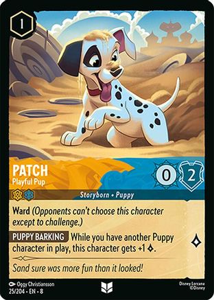 Patch - Playful Pup [8 - ROJ - #025]