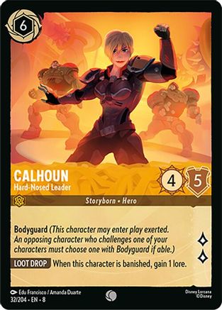 Calhoun - Hard-Nosed Leader [8 - ROJ - #032]