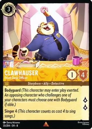 Clawhauser - Front Desk Officer [8 - ROJ - #035]
