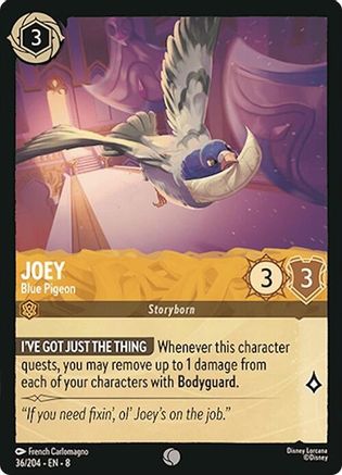 Joey - Blue Pigeon [8 - ROJ - #036]