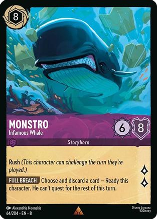 Monstro - Infamous Whale [8 - ROJ - #064]