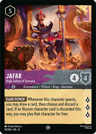 Jafar - High Sultan of Lorcana [8 - ROJ - #074]