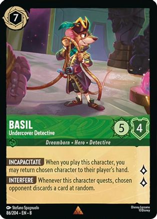 Basil - Undercover Detective [8 - ROJ - #086]