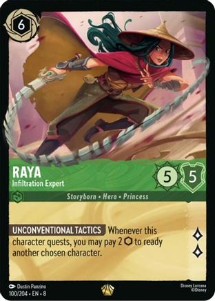 Raya - Infiltration Expert [8 - ROJ - #100]