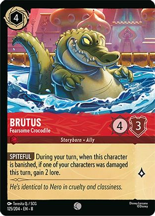 Brutus - Fearsome Crocodile [8 - ROJ - #125]