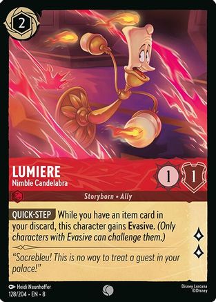 Lumiere - Nimble Candelabra [8 - ROJ - #128]