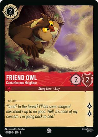 Friend Owl - Cantankerous Neighbor [8 - ROJ - #144]