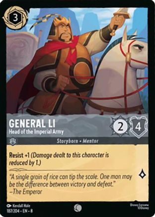General Li - Head of the Imperial Army [8 - ROJ - #187]