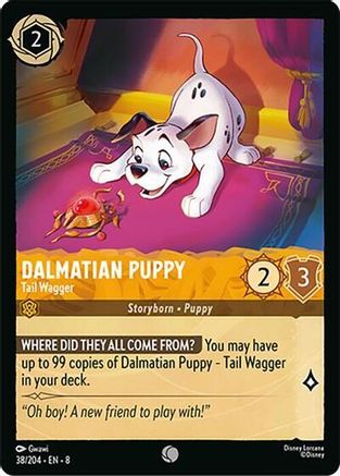 Dalmatian Puppy - Tail Wagger [8 - ROJ - #038]