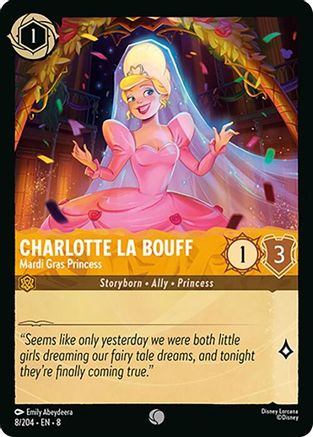 Charlotte La Bouff - Mardi Gras Princess [8 - ROJ - #008]