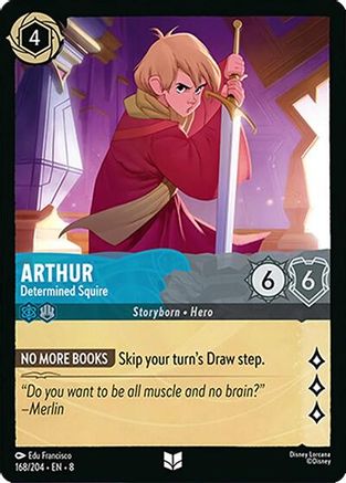 Arthur - Determined Squire [ROJ - #168]