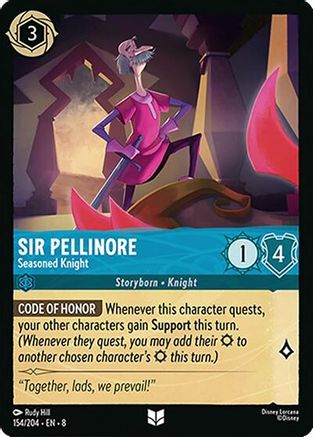 Sir Pellinore - Seasoned Knight [8 - ROJ - #154]