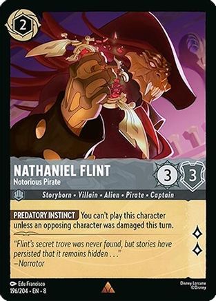 Nathaniel Flint - Notorious Pirate [8 - ROJ - #196]