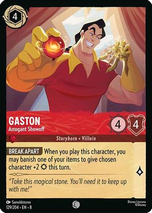 Gaston - Arrogant Showoff [ROJ - #129]