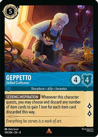 Geppetto - Skilled Craftsman [ROJ - #174]