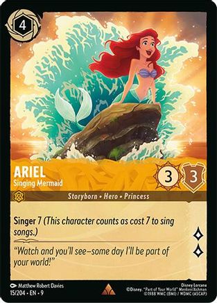 Ariel - Singing Mermaid [9 - FAB - #015]