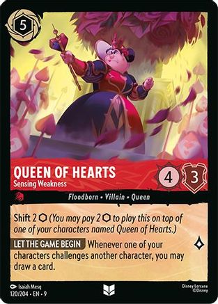 Queen of Hearts - Sensing Weakness [9 - FAB - #120]