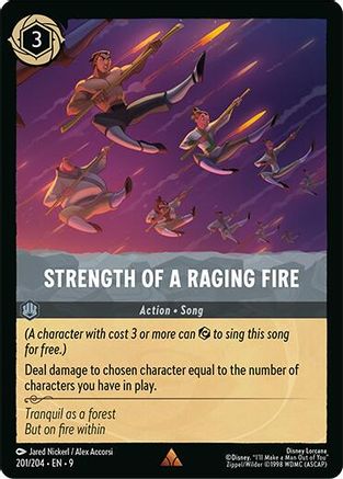 Strength of a Raging Fire [9 - FAB - #201]