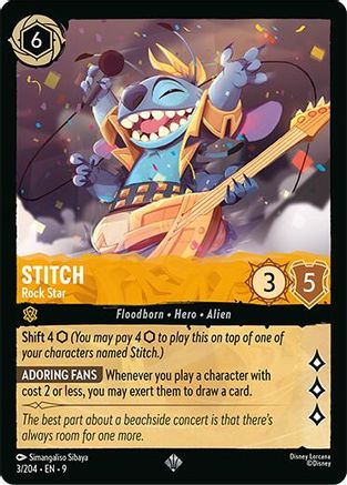 Stitch - Rock Star [9 - FAB - #003]