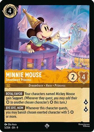 Minnie Mouse - Sweetheart Princess [9 - FAB - #005]