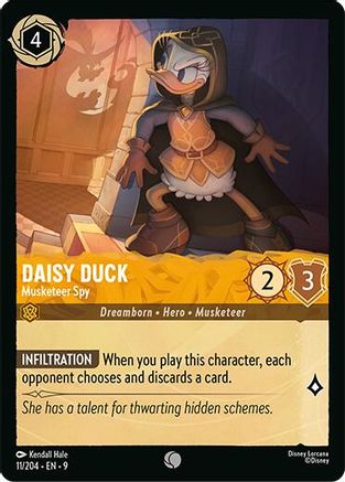 Daisy Duck - Musketeer Spy [9 - FAB - #011]