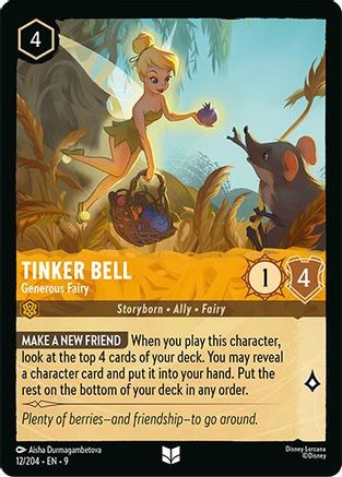 Tinker Bell - Generous Fairy [9 - FAB - #012]