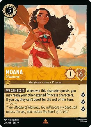 Moana - Of Motunui [FAB - #020]