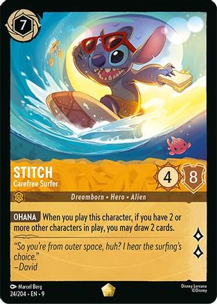 Stitch - Carefree Surfer [9 - FAB - #024]