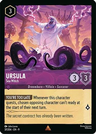 Ursula - Sea Witch [9 - FAB - #037]