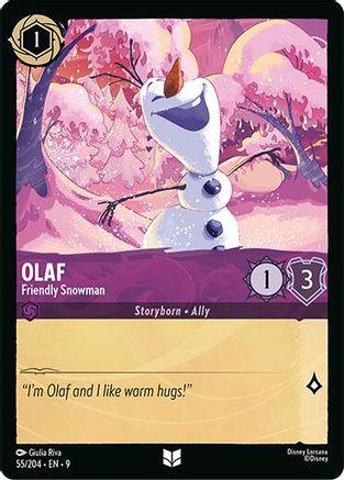 Olaf - Friendly Snowman [9 - FAB - #055]