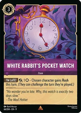 White Rabbit's Pocket Watch [9 - FAB - #066]