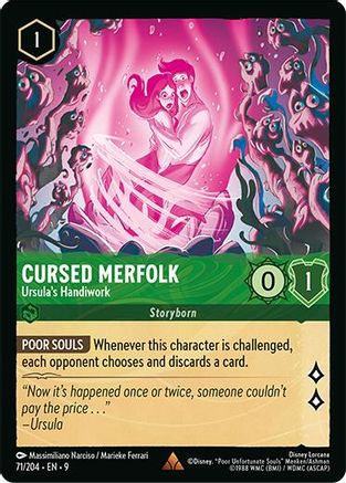 Cursed Merfolk - Ursula's Handiwork [9 - FAB - #071]