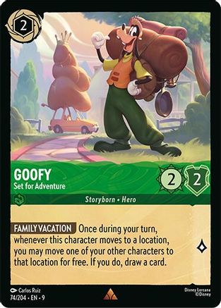 Goofy - Set for Adventure [9 - FAB - #074]