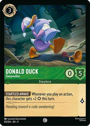 Donald Duck - Sleepwalker [9 - FAB - #083]
