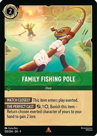 Family Fishing Pole [9 - FAB - #100]