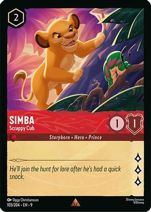 Simba - Scrappy Cub [9 - FAB - #105]
