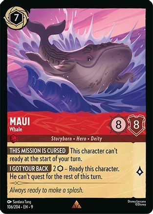 Maui - Whale [FAB - #106]