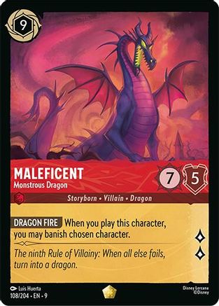 Maleficent - Monstrous Dragon [9 - FAB - #108]