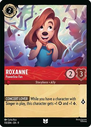 Roxanne - Powerline Fan [9 - FAB - #113]