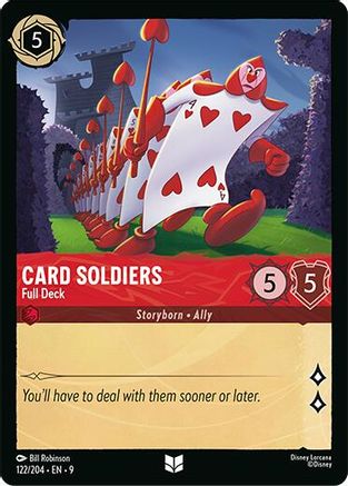 Card Soldiers - Full Deck [9 - FAB - #122]