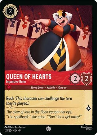 Queen of Hearts - Impulsive Ruler [9 - FAB - #123]
