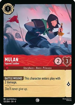 Mulan - Injured Soldier [9 - FAB - #125]
